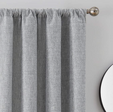 Brookstone Harvey 100% Max Blackout Rod Pocket Window Curtain Panel 50in x 108in