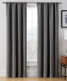 Brookstone Harvey 100% Max Blackout Rod Pocket Window Curtain Panel 50in x 108in