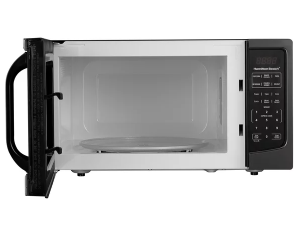 Hamilton Beach 1.6 Cu.ft Black Stainless Steel Microwave Oven NEW/ NO BOX