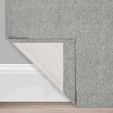 Brookstone Harvey 100% Max Blackout Rod Pocket Window Curtain Panel 50in x 108in - Grey