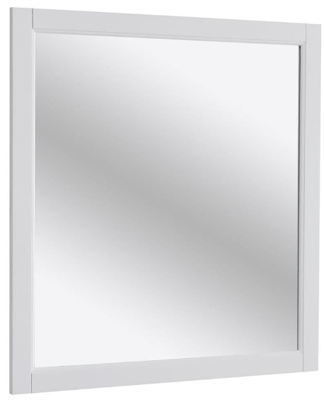 Scott Living Roveland 28-in White Rectangular Bathroom Mirror