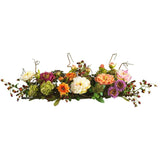 August Grove Mixed Centerpiece in Planter