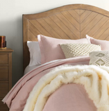 Thiele Luxury Tip Dye Throw - White Mink