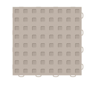 WeatherTech® 51T1212SS TN - TechFloor™ 12" x 12" Tan Solid Square Floor Tile Set