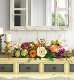 August Grove Mixed Centerpiece in Planter