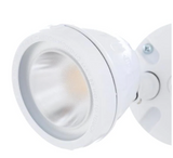 Commercial Electric CE Line Voltage White LED Landscape Flood Light 28-Watt 1100 Lumen dual Spot light