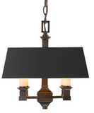 Bradley 4-Light Semi Flush Mount
