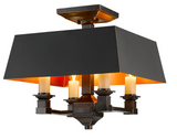 Bradley 4-Light Semi Flush Mount