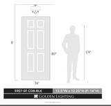 Bradley 4-Light Semi Flush Mount