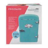 Frigidaire Portable Retro 6-can Mini Fridge EFMIS129, Blue