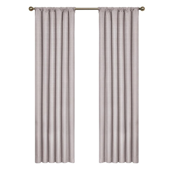 Columbia Solid Color Blackout Thermal Rod Pocket Curtains / Drapes 42
