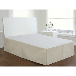 Microfiber Tailored 14" Bed Skirt (Queen) - Ivory