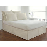 Microfiber Tailored 14" Bed Skirt (Queen) - Ivory