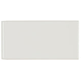Guilford 6" x 3" Ceramic Bullnose Tile Trim in White