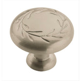 Amerock Nature's Splendor 1 5/16" Diameter Mushroom Knob - Satin Nickel