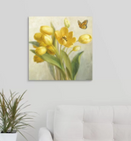 Yellow French Tulips' Danhui Nai Painting Print