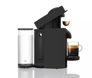 Nespresso VertuoPlus Deluxe Coffee and Espresso Machine by De’Longhi – Black Matte