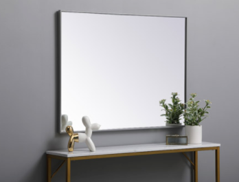 40 X 30 inch Grey Wall Mirror