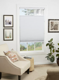 Cordless Top Down Bottom Up Blackout Cellular Shade-White-30x64