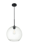 Elegant Lighting LD2216BK - Pendant Indoor Lighting