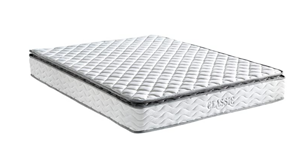 Classic Brands Serena Pillow Top Innerspring 10-Inch Mattress | Bed-in-a-Box Twin XL