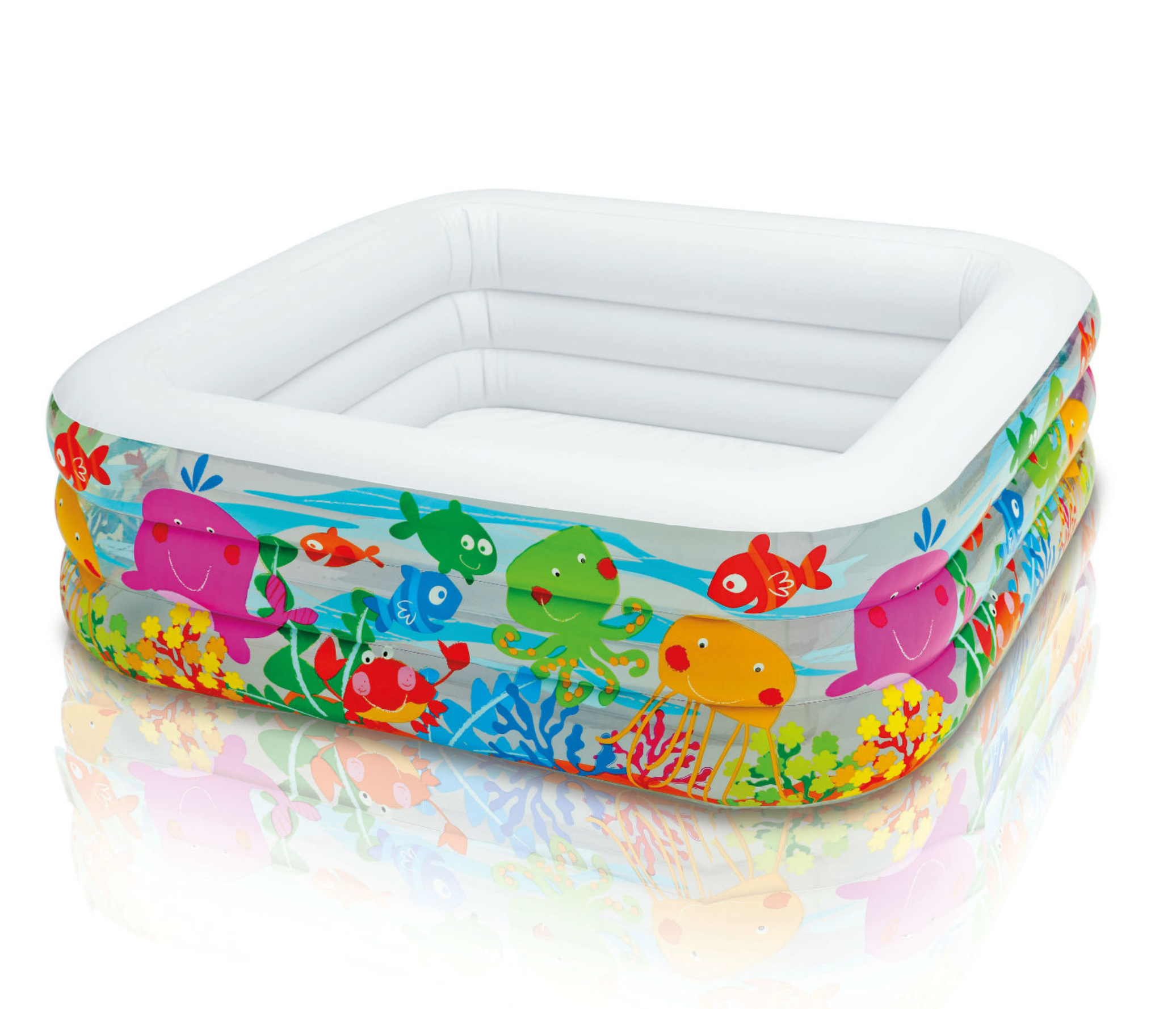 Intex swim center clearview aquarium deals inflatable pool