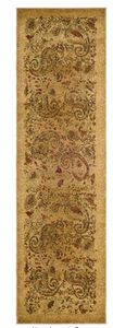 Safavieh Lyndhurst Beige/Multi 2 ft. x 8 ft. Border Runner Rug