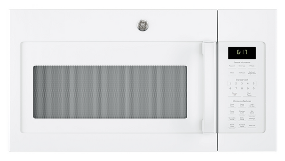 GE - 1.7 Cu. Ft. Over-the-Range Microwave with Sensor Cooking - White *Mounting System is Broken*