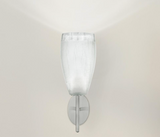 Eglo Crash Collection 1-Light Matte Nickel Wall Light