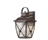 Springbrook 1-Light Rustic Outdoor Wall Lantern Sconce