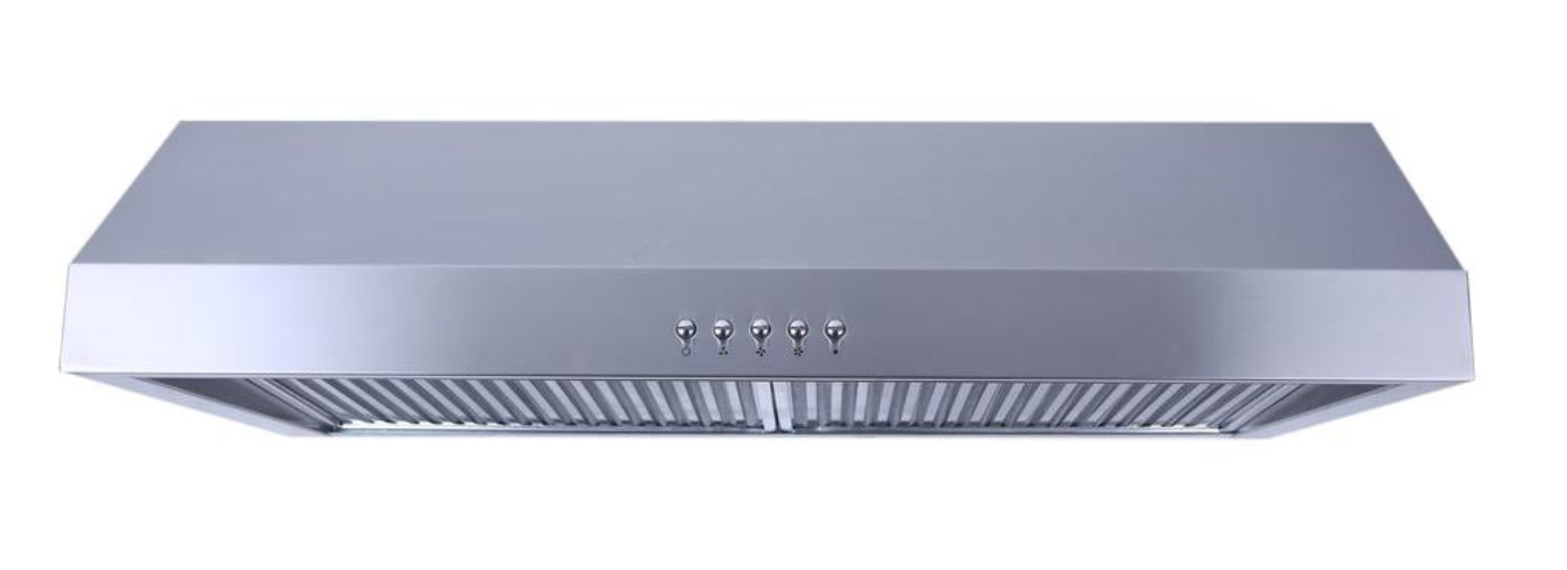 Presenza 30in. Under Cabinet Ducted Range Hood Stainless Steel