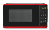 Mainstays 0.7 cu. ft. Countertop Microwave Oven -700 Watts-Red